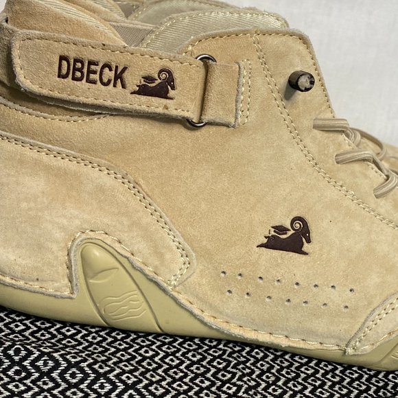 Dbeck Explorer Beige Suede  Shoes NWOT - Picture 5 of 5